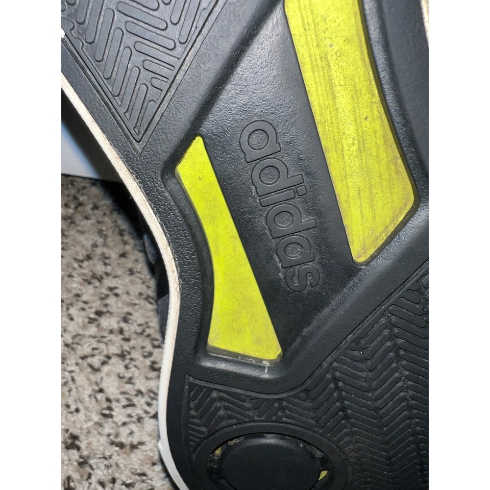 Adidas Neo Cloudfoam Men Dark Gray Canvas Low Top Sneakers AW4594 - Picture 5 of 11